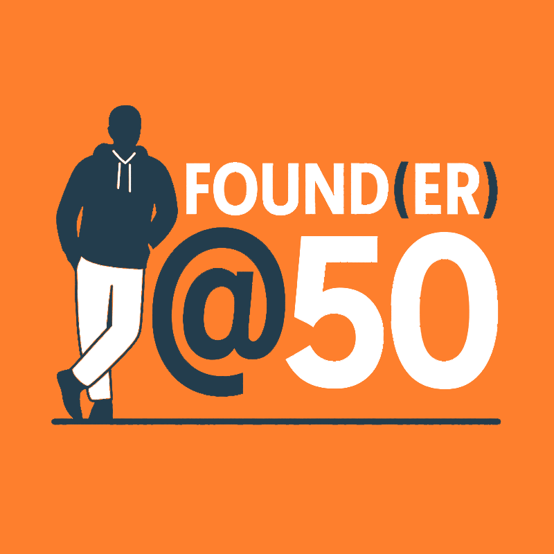 Founder@50 logo